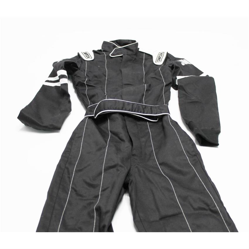 Garage Sale - Simpson Legend II Youth Racing Suit, Black, XS