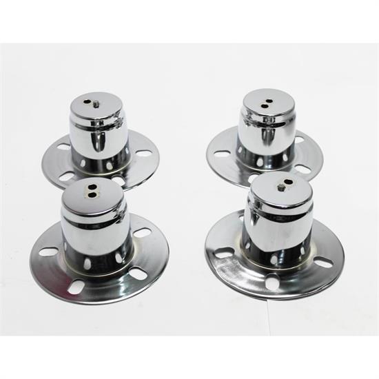Garage Sale Gorilla Automotive 73515 Chrome 3 Bar Spinners w/Towers, 3.195 In OD