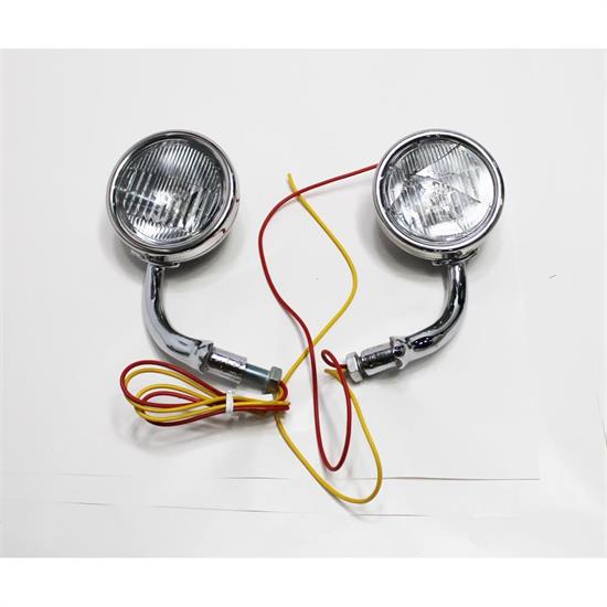 Garage Sale Ford Model A Cowl Light Assembly Kit, 193031, Stainless