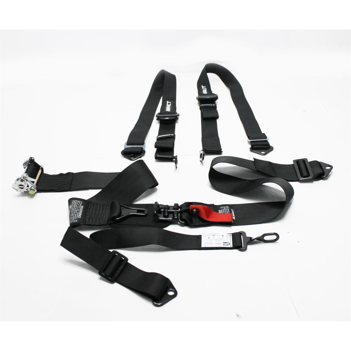 Garage Sale Impact Racing 5Point Ratchet Seat Belt Set, 2 Inch