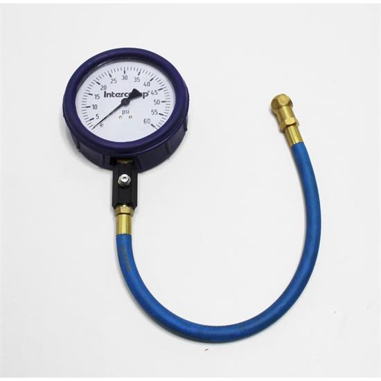 360060 4 Inch GlowNDark Tire Pressure Gauge, 60 PSI