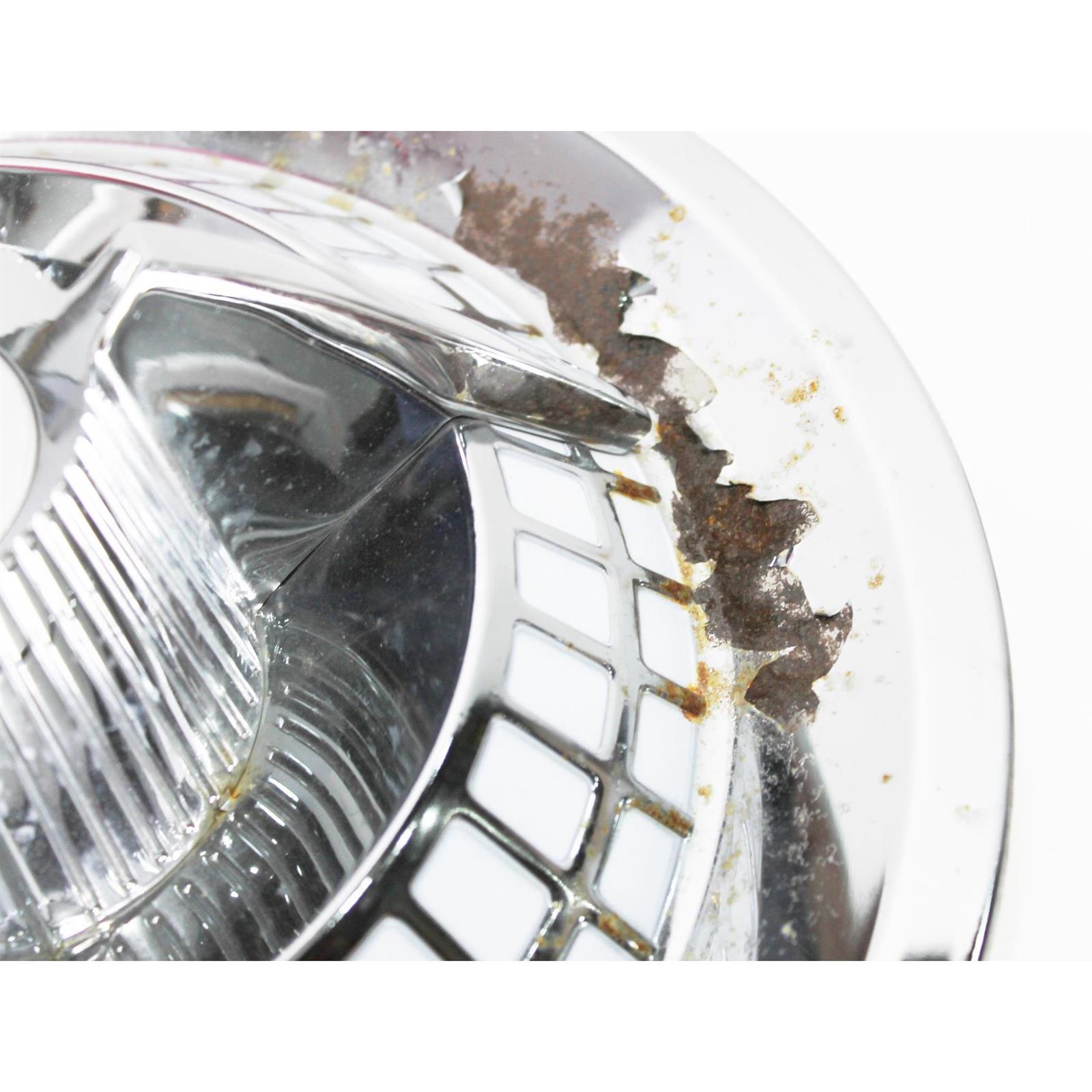 Garage Sale 1959 Lancer Crab Style Hubcaps, 15 Inch, Chrome, Set of 4