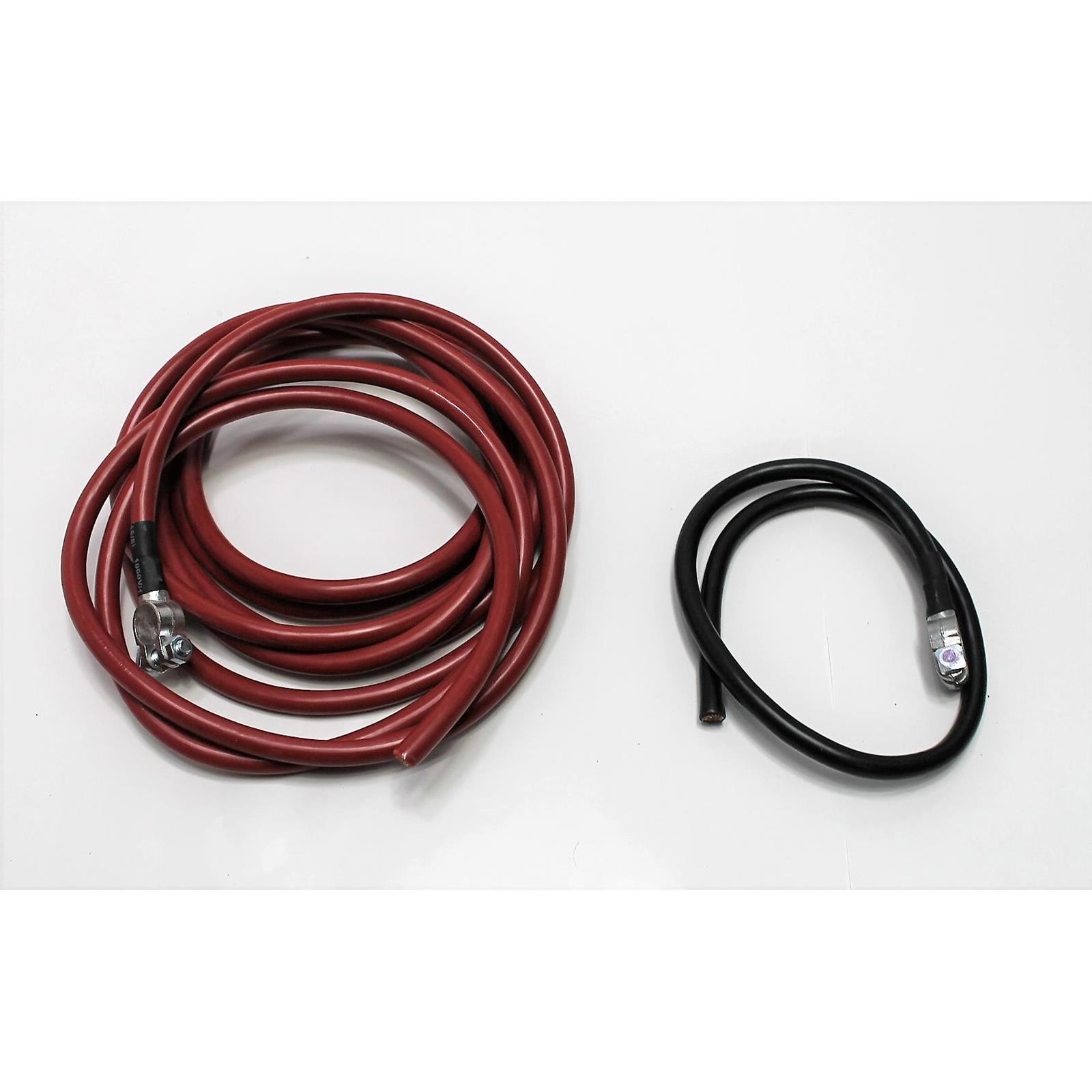 Top Post 16 FT RED// 4 FT BLACK # 2 Awg HD welding Cable Battery Relocation Kit
