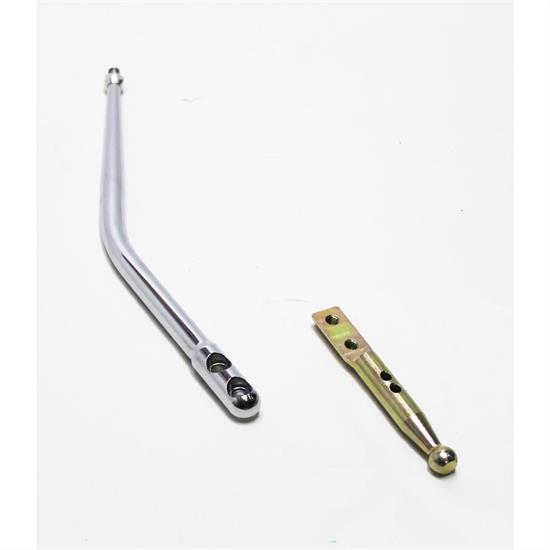 Lokar XMSL612E Black Billet Aluminum Shift Lever For TKO 500/600 Transmission - Manual, 8" Length - View #5