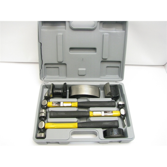 Garage Sale Body Hammer & Dolly Set 7 Piece