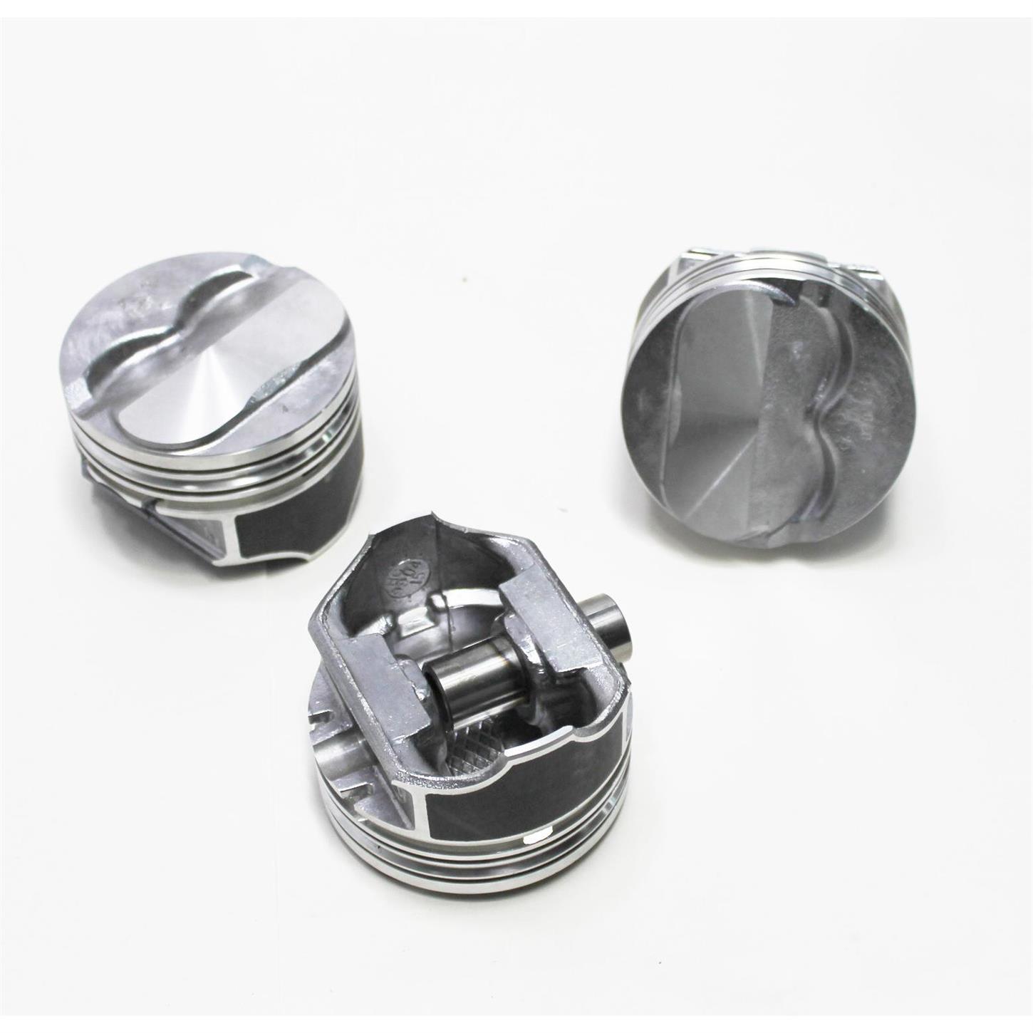 Garage Sale KB Claimer Chevy 350 Hypereutectic Pistons, .150 Dome, 5.