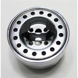 OTB 6825 Finned Flathead Rear Breather Polished