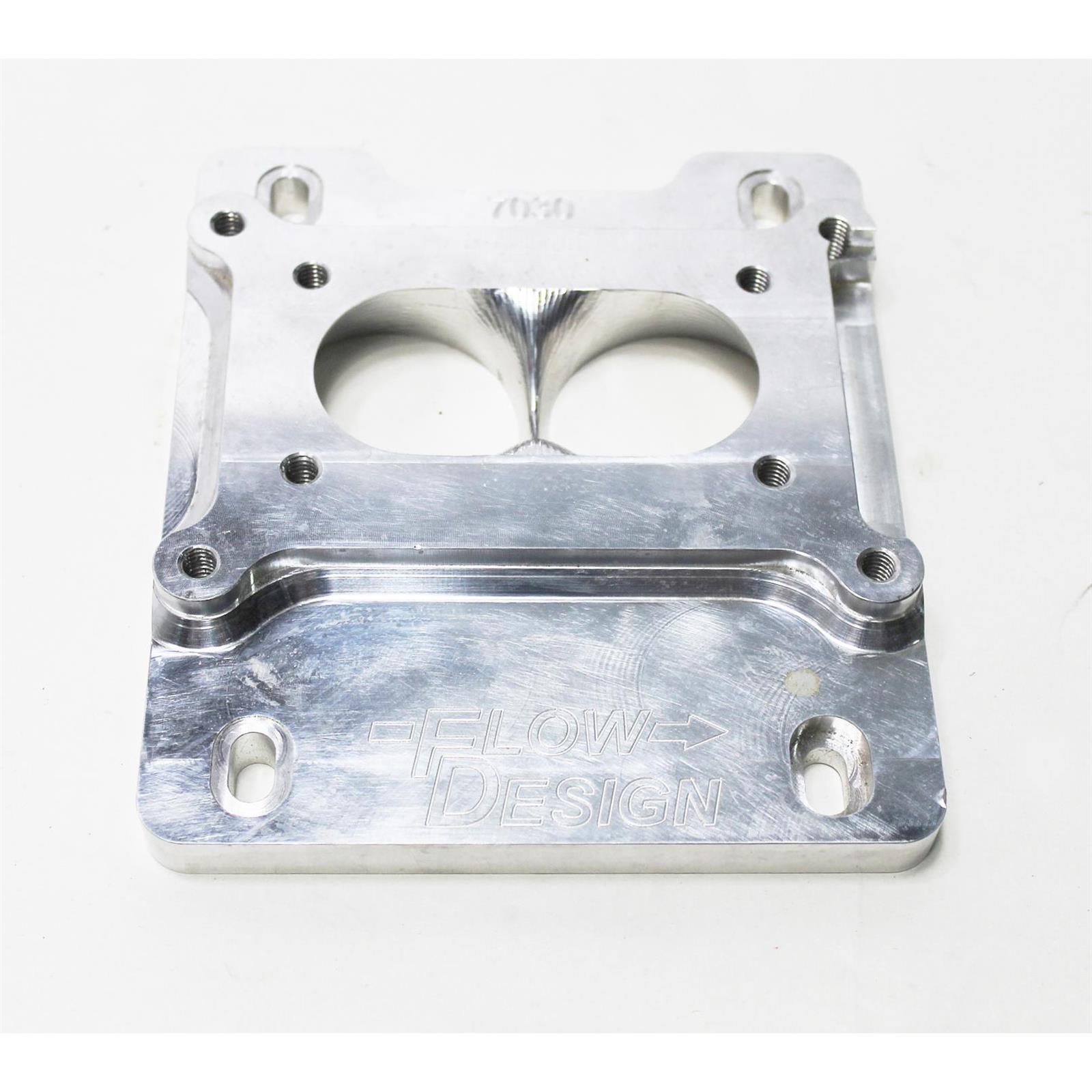 Garage Sale Billet 2Barrel Carburetor Spacer, QJet Intake