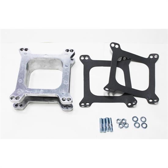 Aluminum Open Carb Spacer, 2 Inch