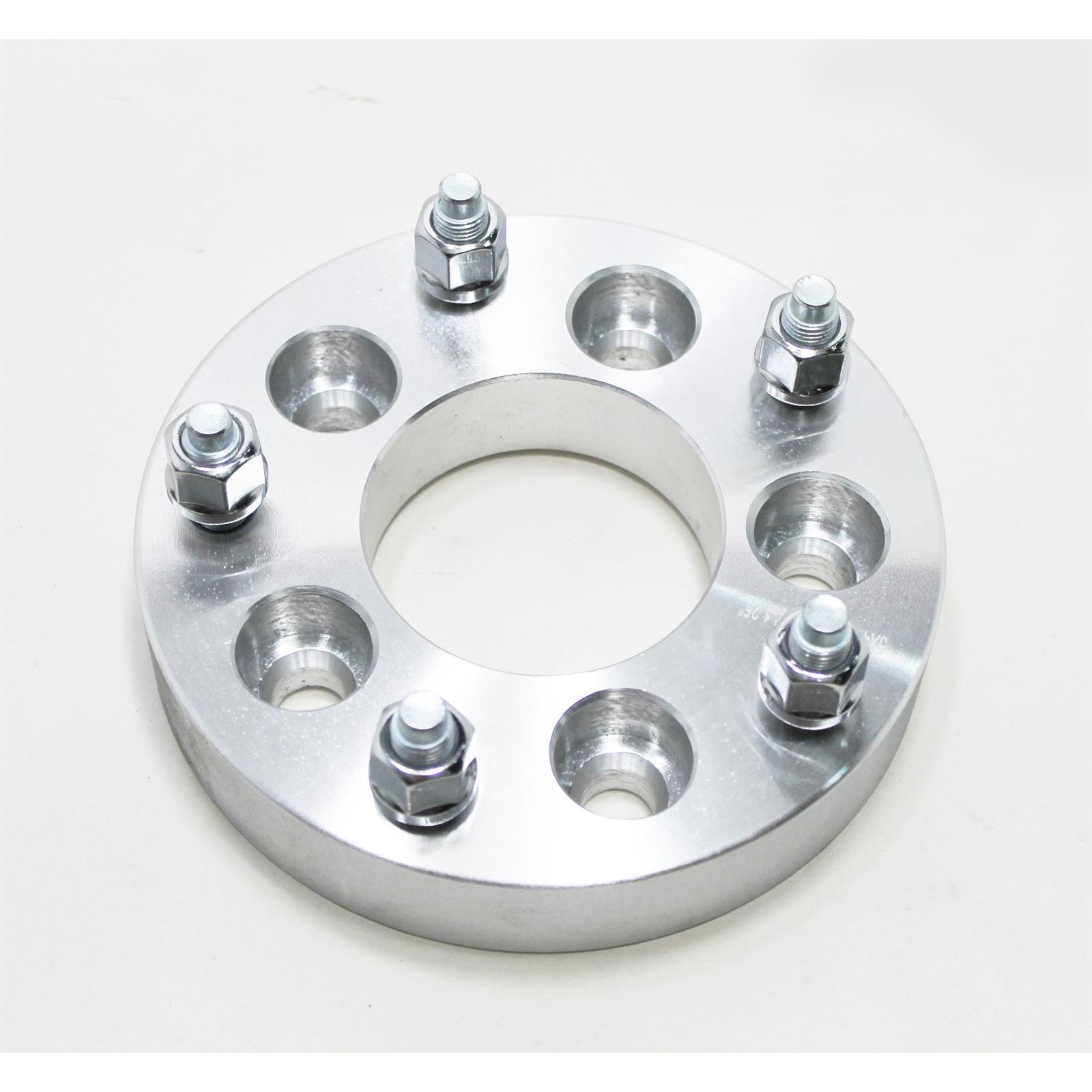 Billet Aluminum Early Ford Wheel Adapters, 43/4 51/2 Inch, 5