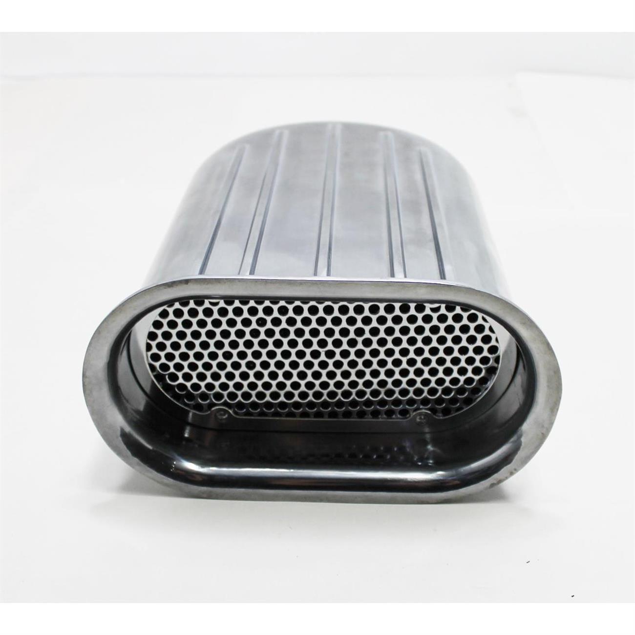 Speedway Gasser Finned Aluminum Single Quad Carburetor Air Scoop