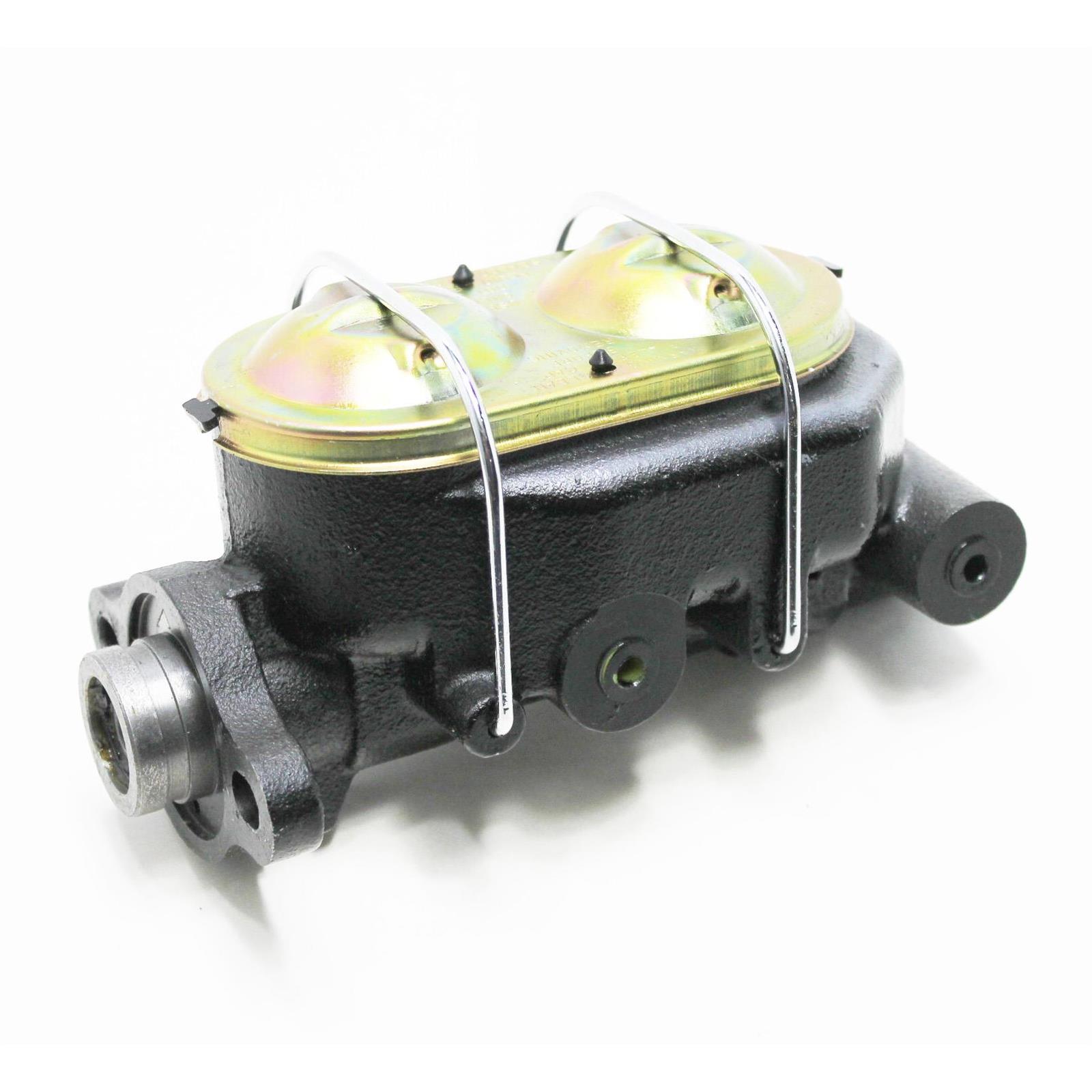 Universal Power/Manual Master Cylinder, 1 In Bore, CorvetteStyle