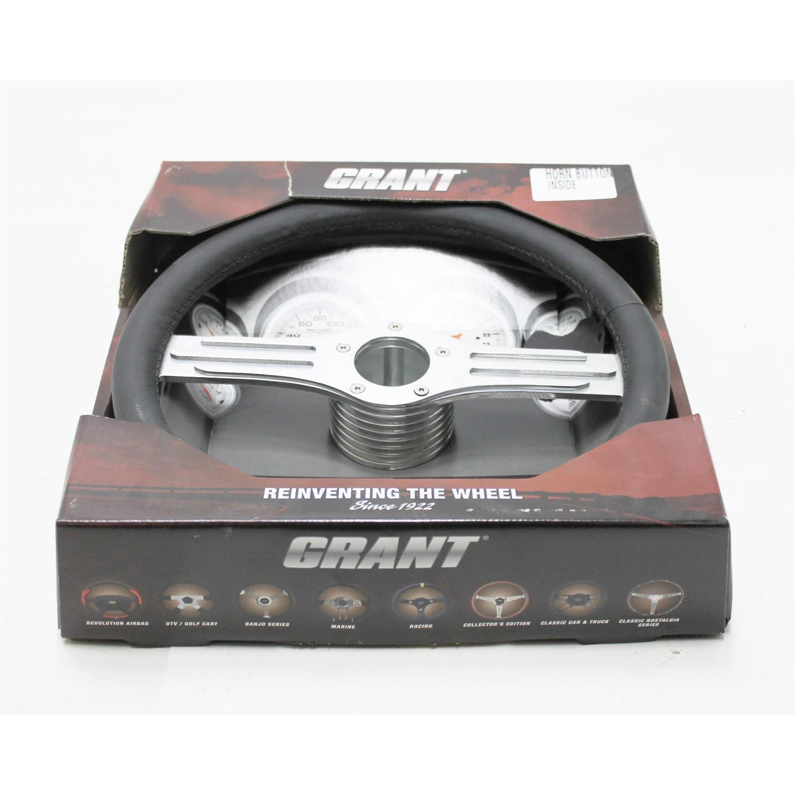 Grant 15871 Heritage Collection Deluxe Steering Wheel, 143/4, Bl