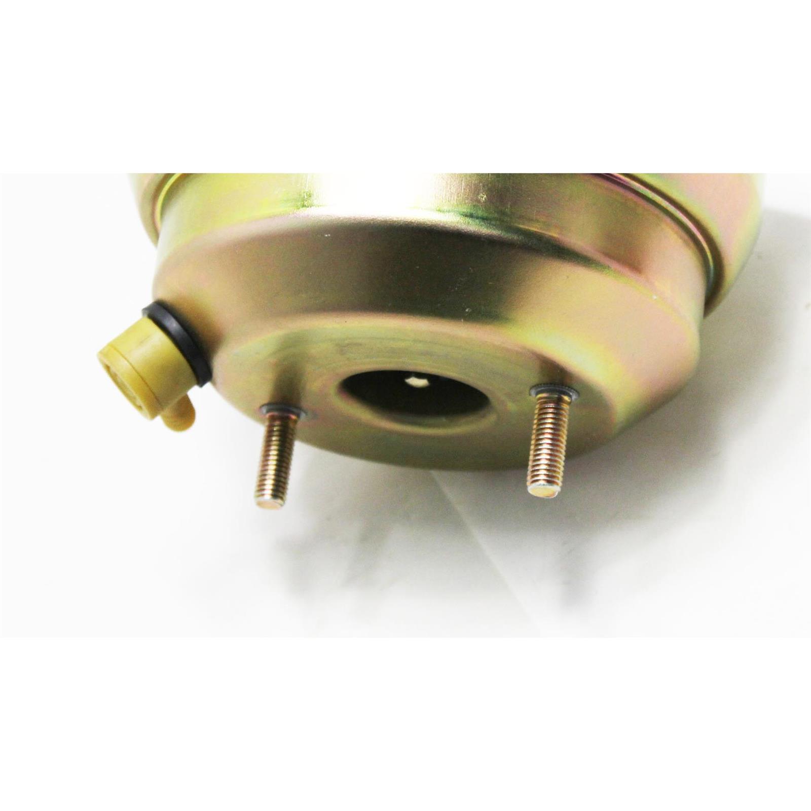 Speedway Dual Diaphragm Power Brake Booster, 8 Inch, Chromate Fin