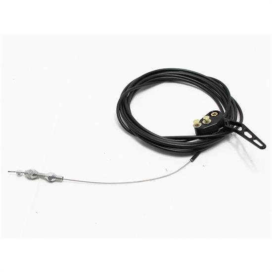Lokar XTR1200U Midnight Series Trunk Release Cable Kit, Black
