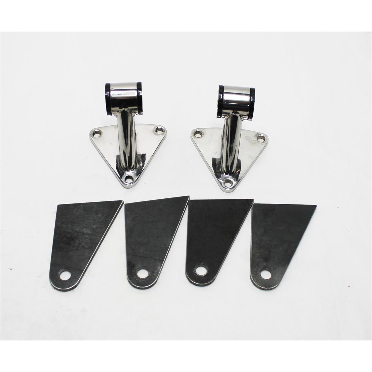 Steel Motor Mount Kit For Chevy V8 SBC Engine, Fixed Mount With Bolts - View #8