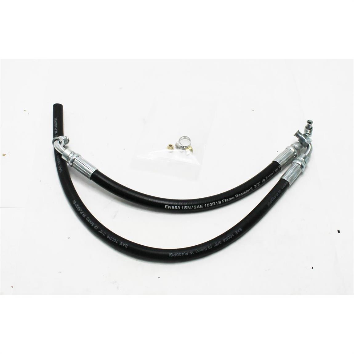 Mustang IIGM Pump Power Steering Hose Kit