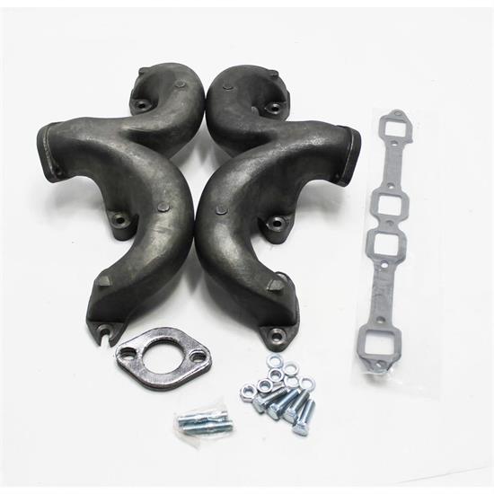 Tru Ram Cast Iron Ford Y Block V8 Exhaust Manifolds