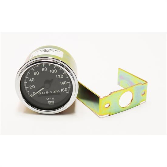 Stewart Warner 550BPD Deluxe Speedometer, Mechanical, 33/8 Inch