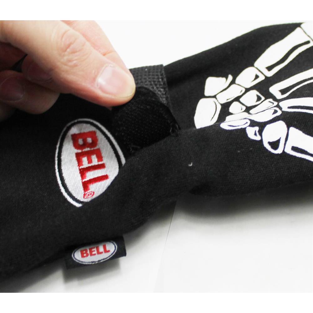 Bell Skeleton Racing Gloves, Large