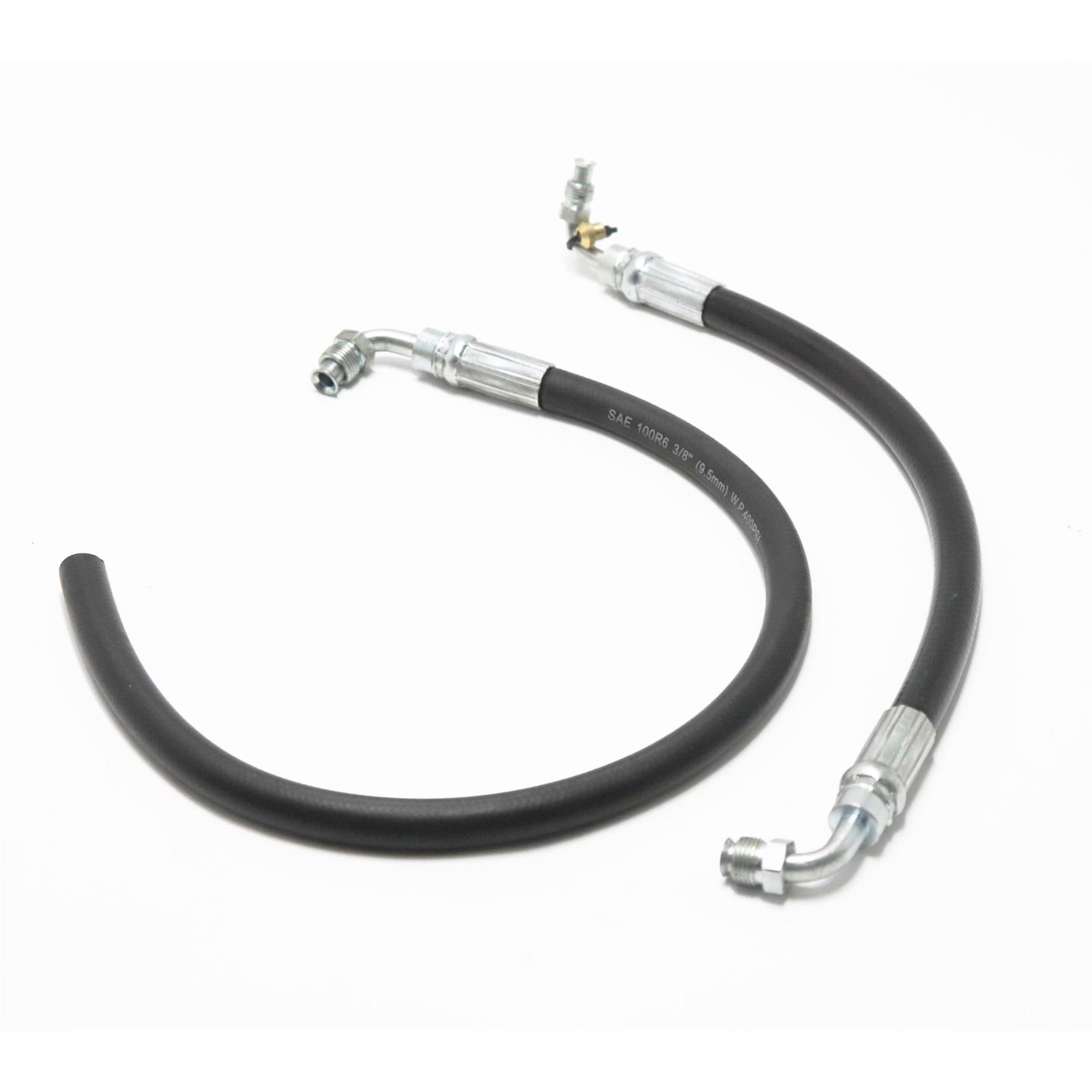 Mustang IIGM Pump Power Steering Hose Kits