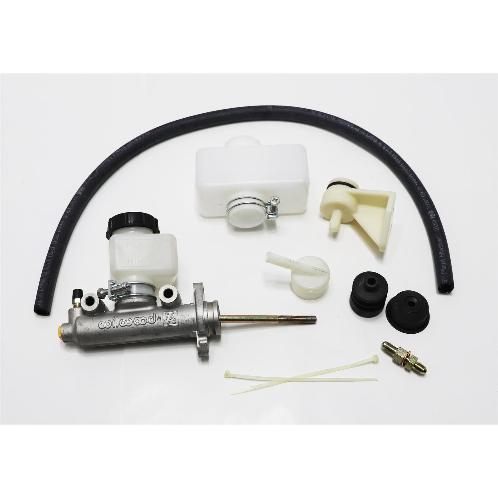 Wilwood 2603376 Universal Remote Master Cylinder, 7/8 Inch Bore
