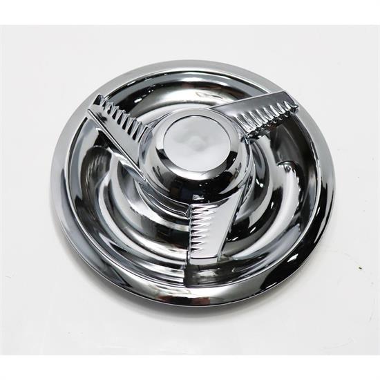 Speedway Disc Brake Hubcap w/ Spinner for GM Rally Style Wheels