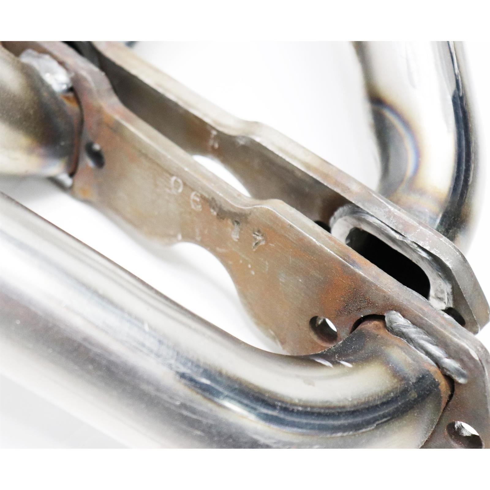 Dougs Headers D355R 195557 S/B Chevy Fenderwell Headers, Plain