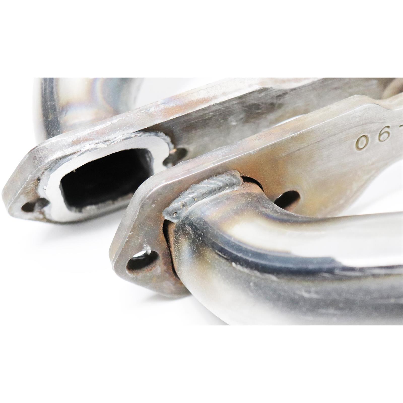 Dougs Headers D355R 195557 S/B Chevy Fenderwell Headers, Plain