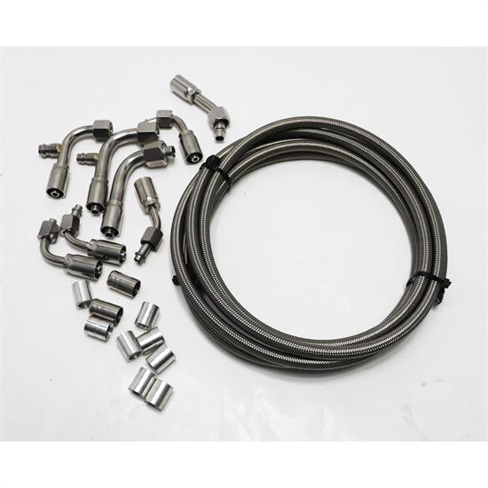 Gotta Show 343100 Braided Stainless Steel A/C Hose Kit