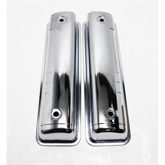 Ford YBlock Chrome Steel Valve Cover