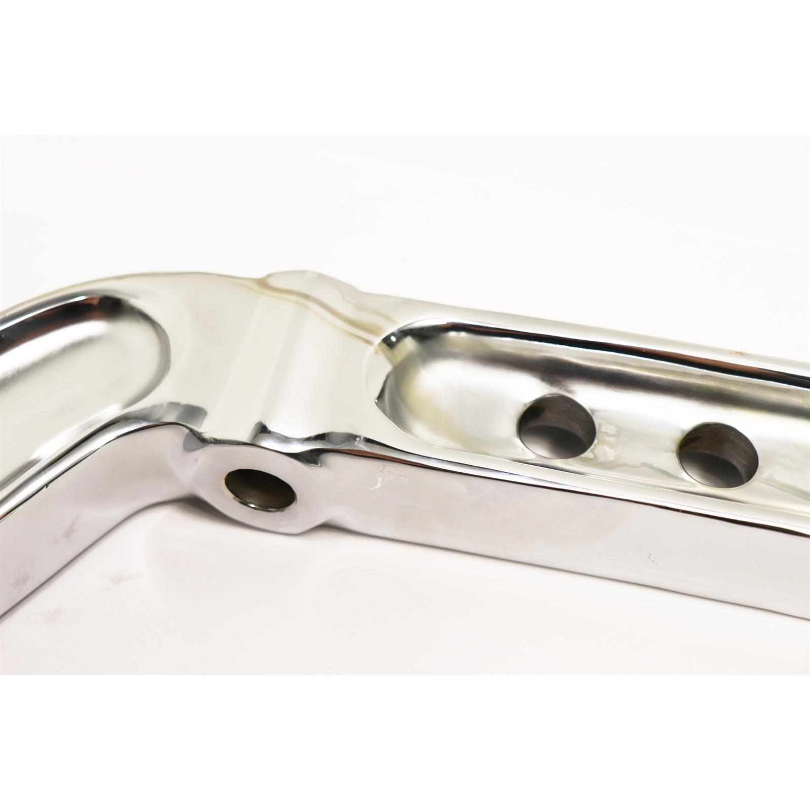 Speedway 4 Inch Drop IBeam Front Axle, Chrome, Drilled