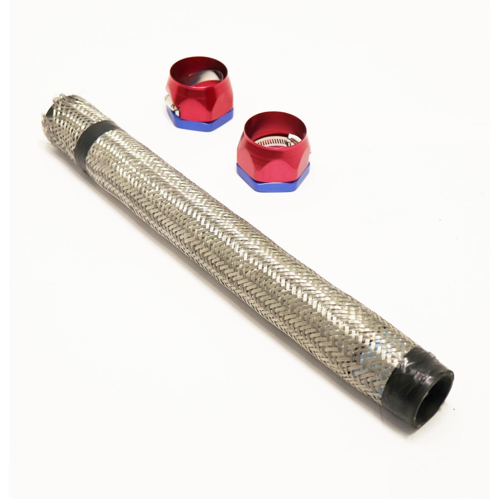 Spectre 68181 SteelFlex Radiator Hose, Stainless Steel, 18 in.