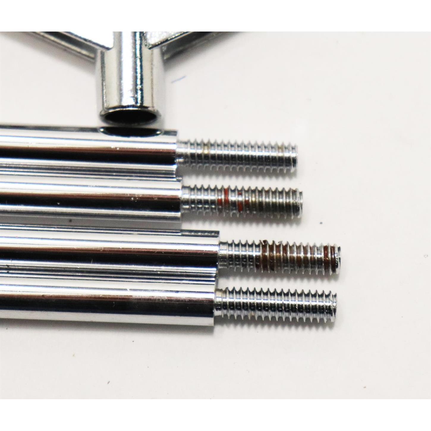 Edelbrock 4400 Valve Cover Wing Bolt Kit, 3.750 Inch length, Set