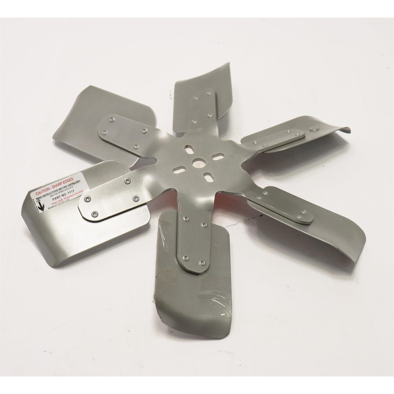 FlexALite 1117B Heavy Duty Steel Cooling Fan, 17 Inch