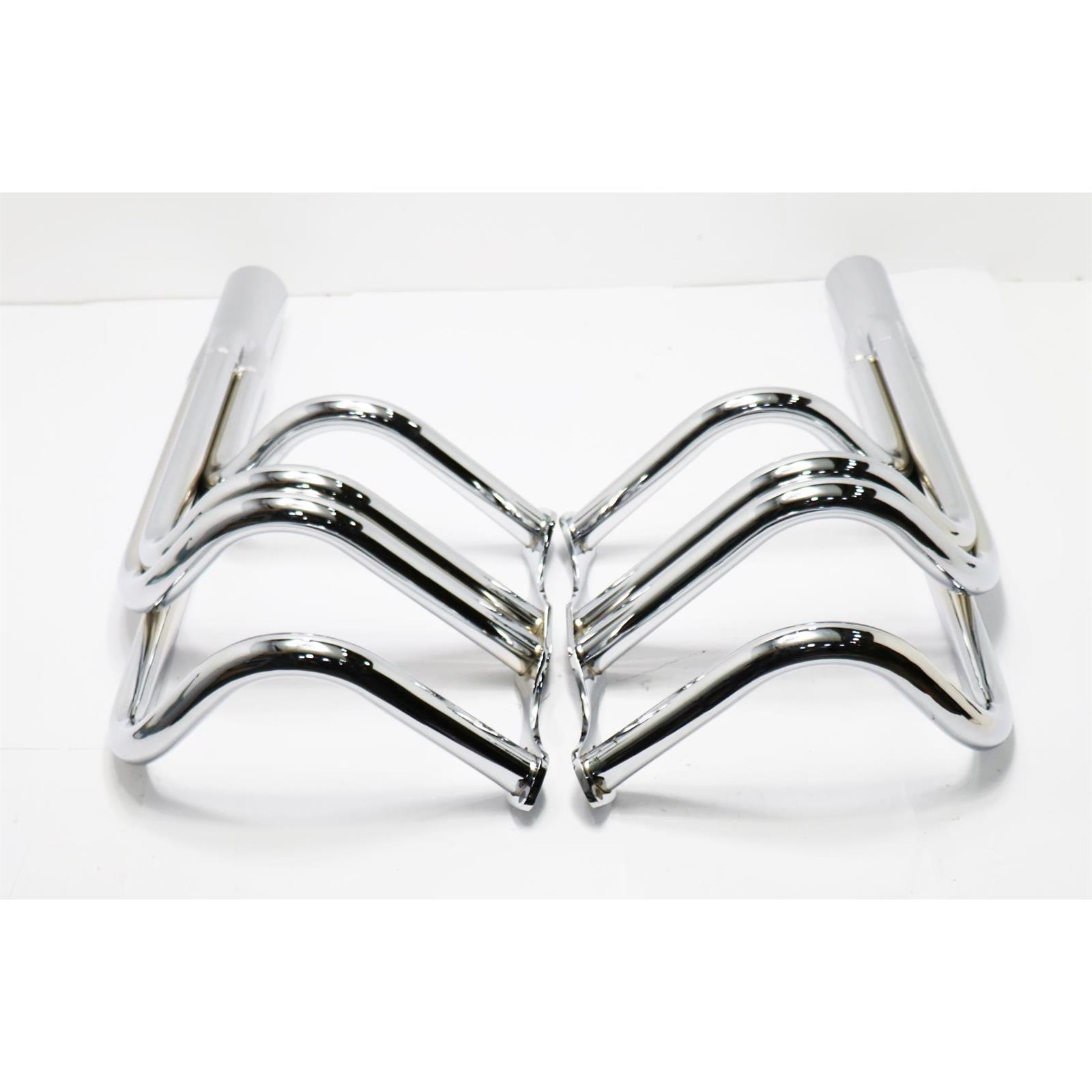 Small Block Chevy Classic TBucket Headers, Chrome