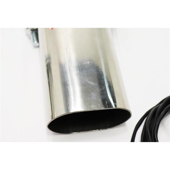 Quick Time Performance QTEC66 QTP Exhaust Cutout, Dual Oval Valve