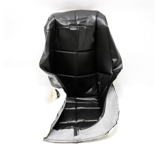 EMPI 622408 Poly Low Back Bucket Seat Cover, Black Squares