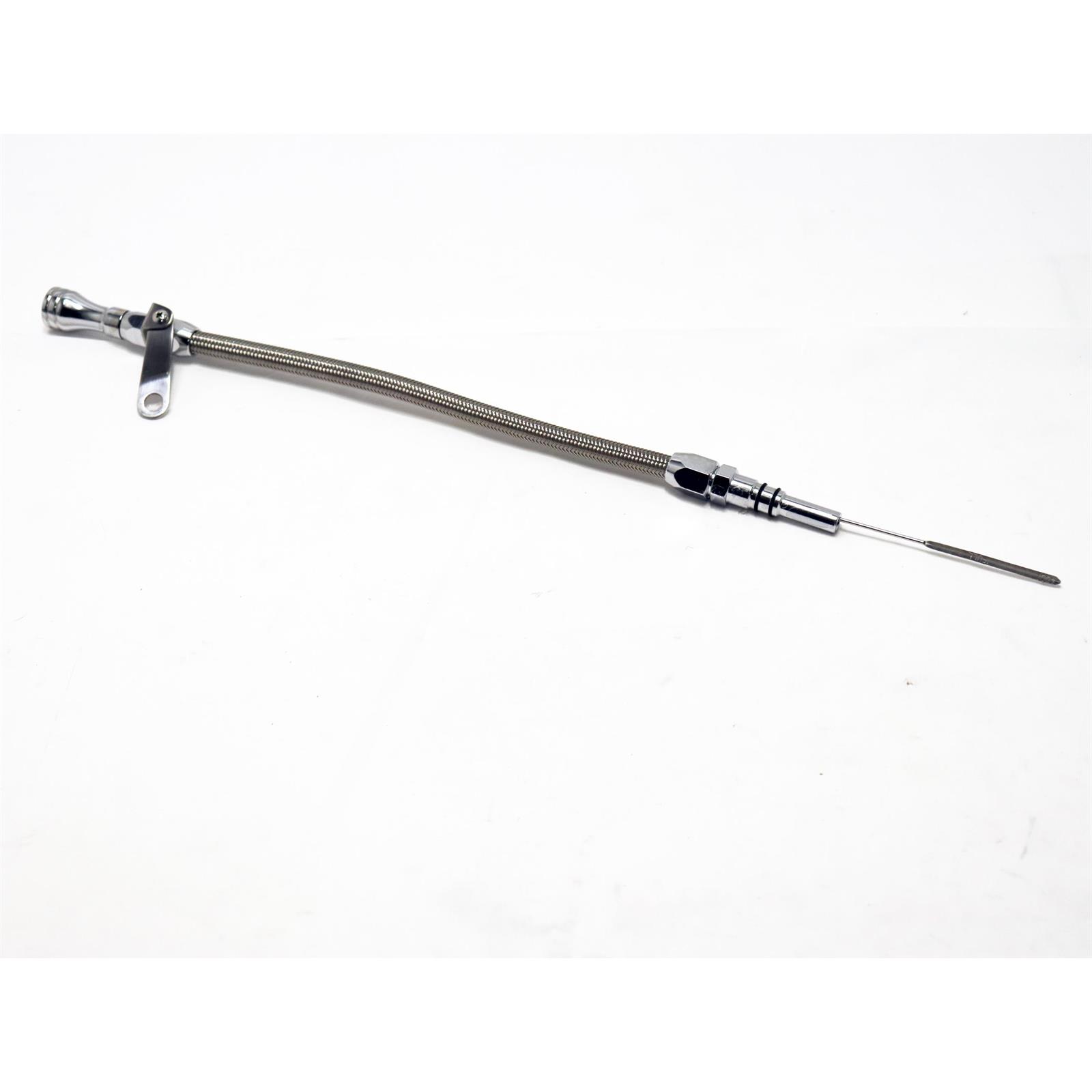 Mr Gasket 9707G Braided Engine Oil Dipstick, B/B Chevy
