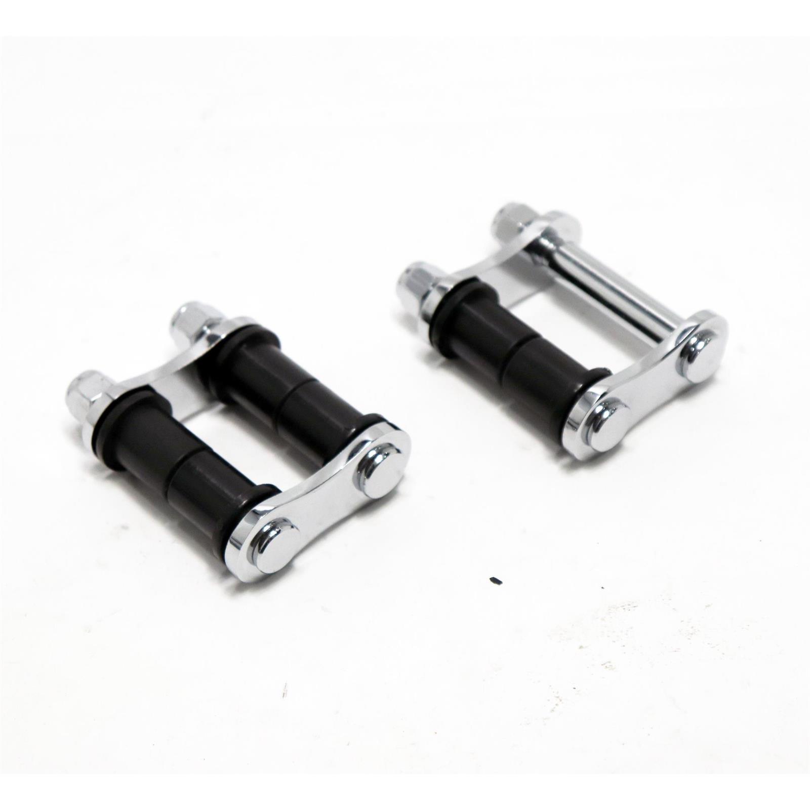 Shackles with Shock Stud Mounts