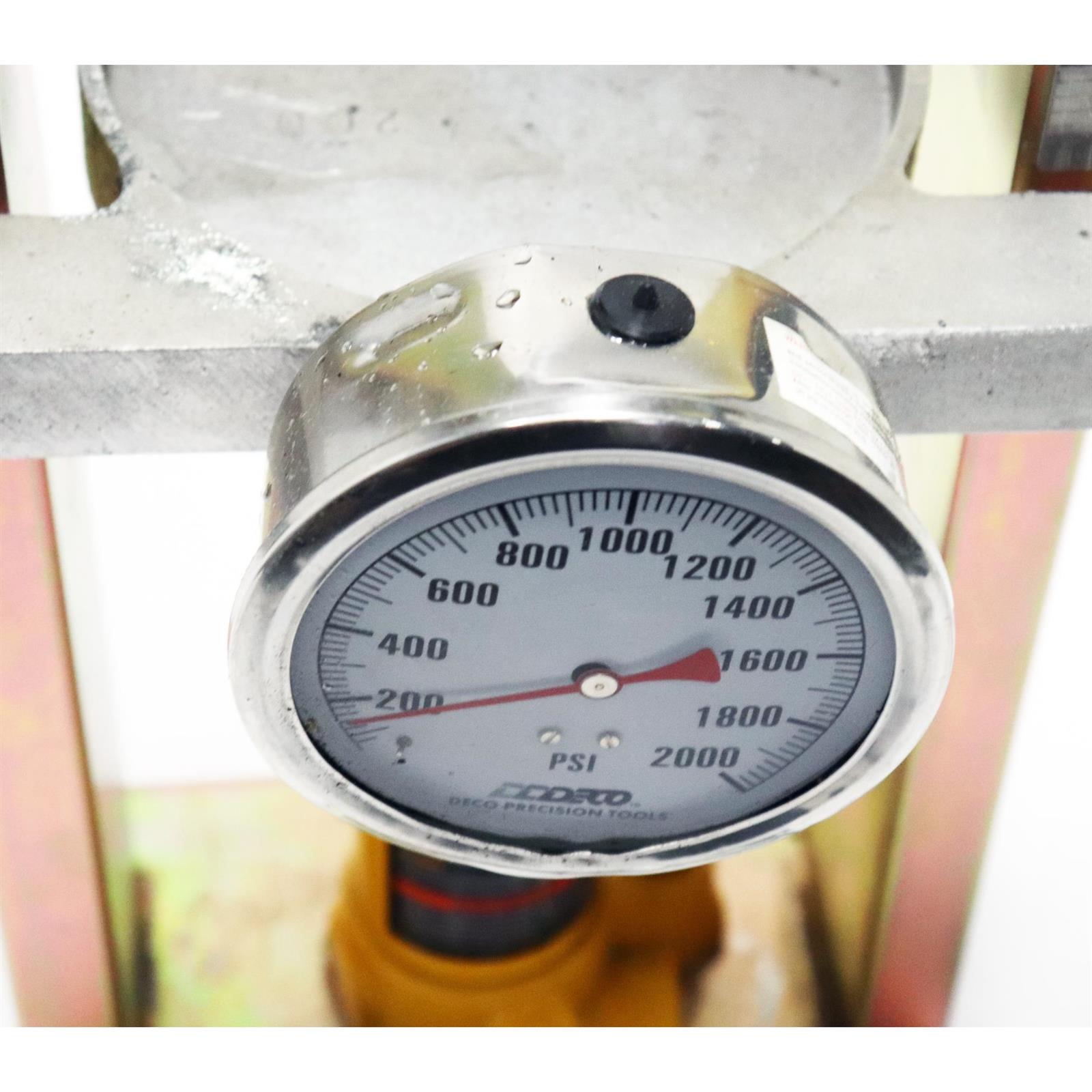 DECO Hydraulic Coil Spring Rater, 02000 Pounds