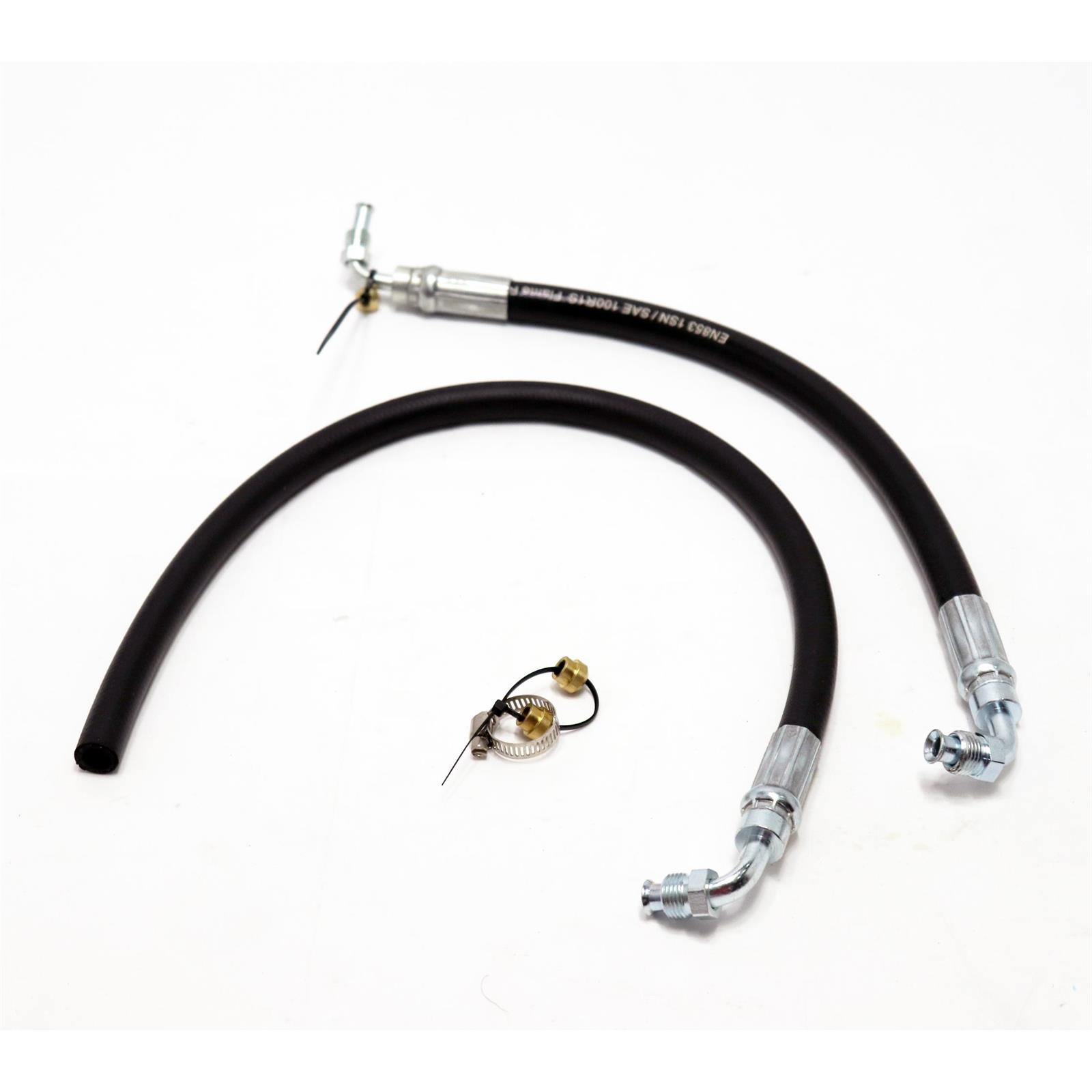 Mustang IIGM Pump Power Steering Hose Kits