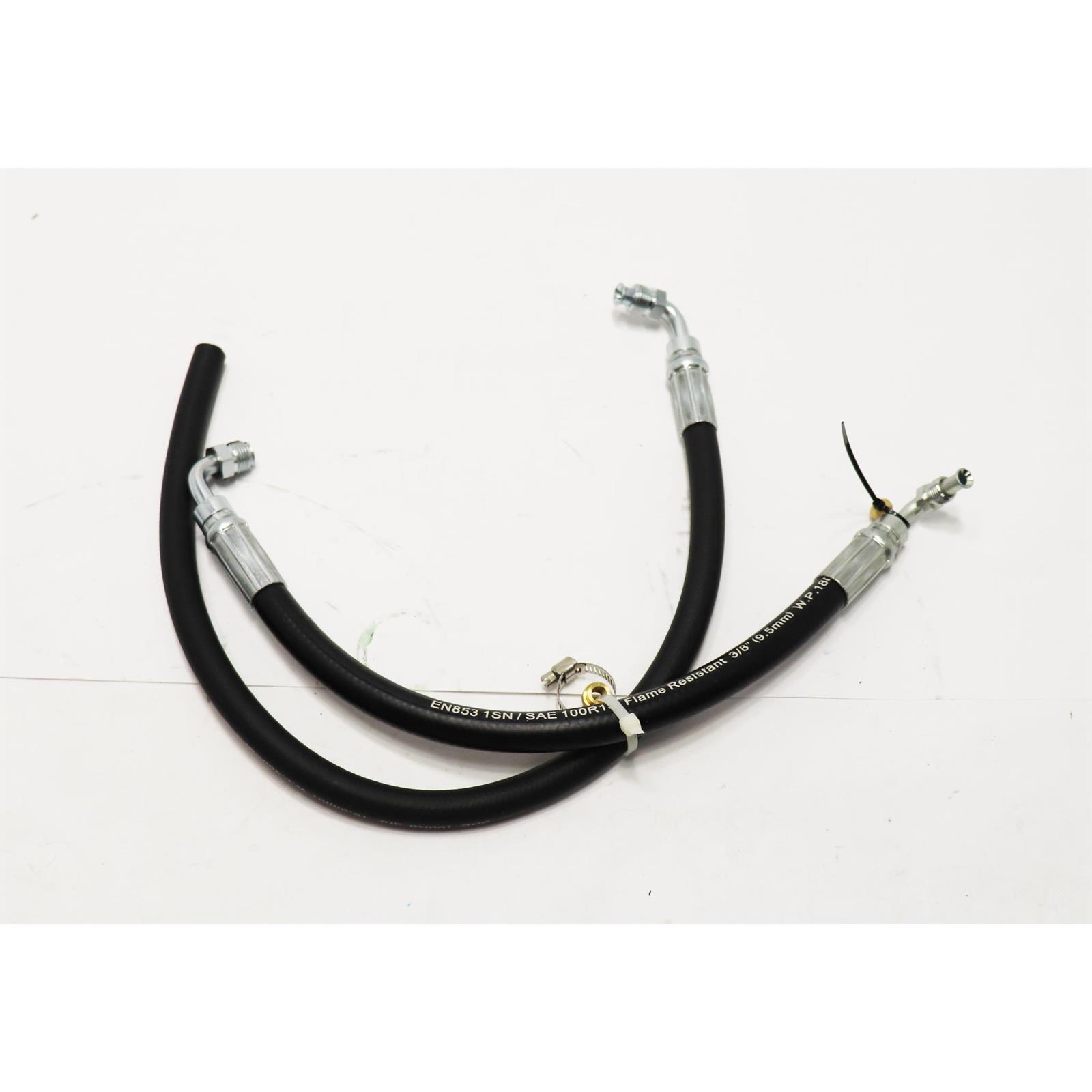 Mustang IIGM Pump Power Steering Hose Kits