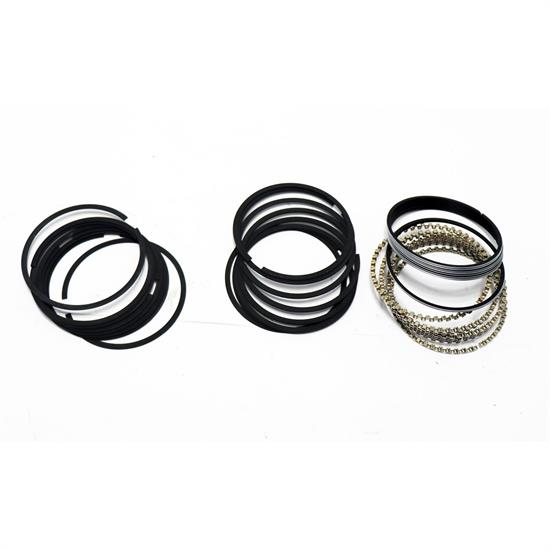 Style A Moly Chevy 350 Piston Rings, 030 Over