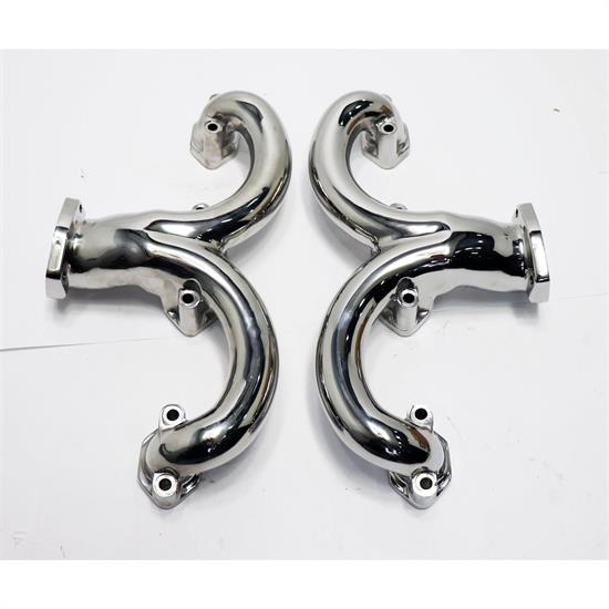 TruRam® Small Block Chevy Exhaust Manifolds, Polished