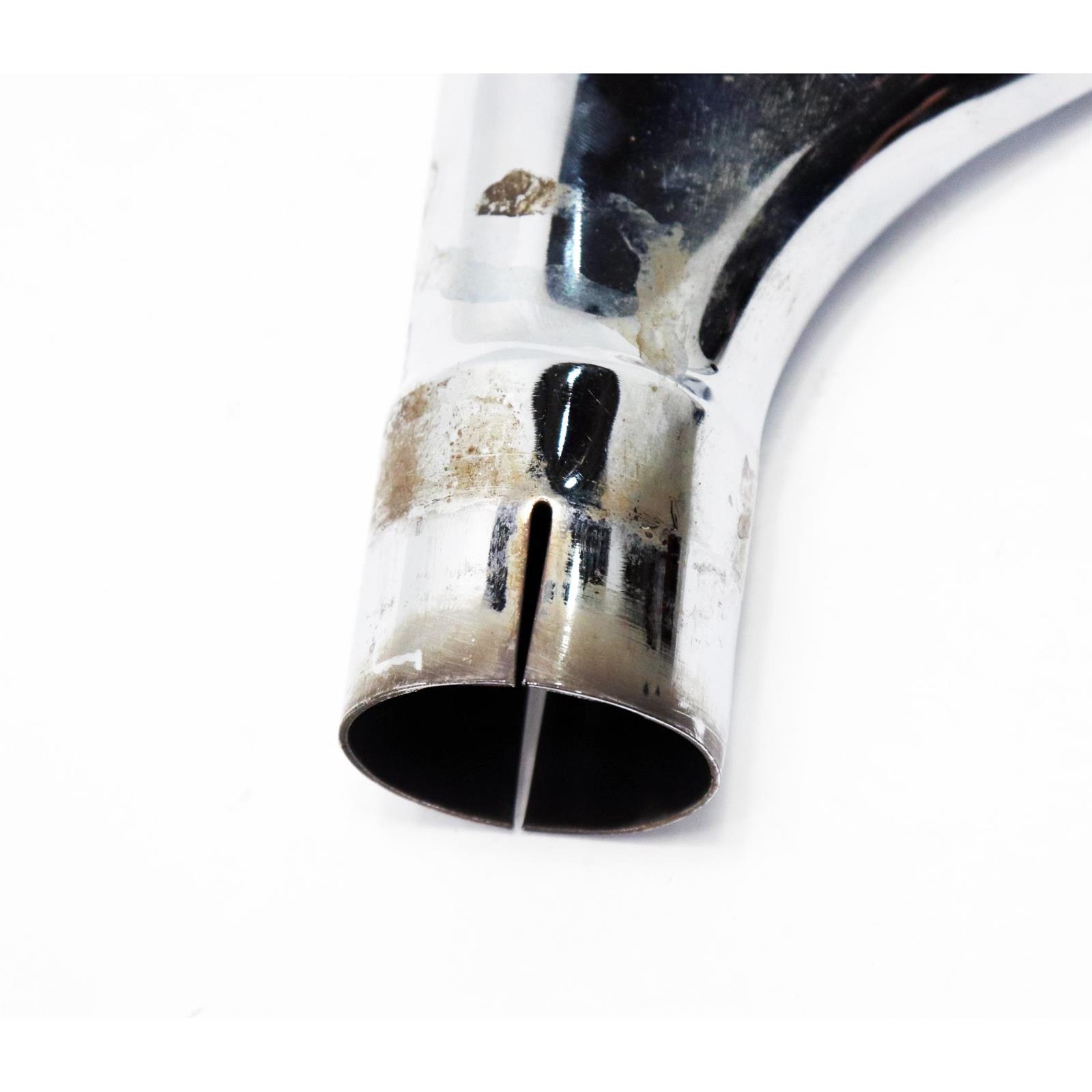 Patriot Exhaust H2950 Chrome Fish Tail Tip, 8 Inch Long