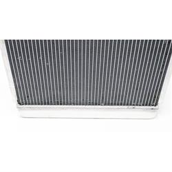 Universal Aluminum Radiator - 27 Inch Tall, Passenger Side Outlet