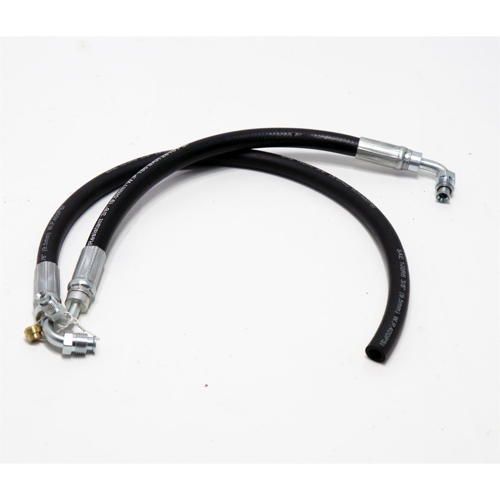 Mustang IIGM Pump Power Steering Hose Kits