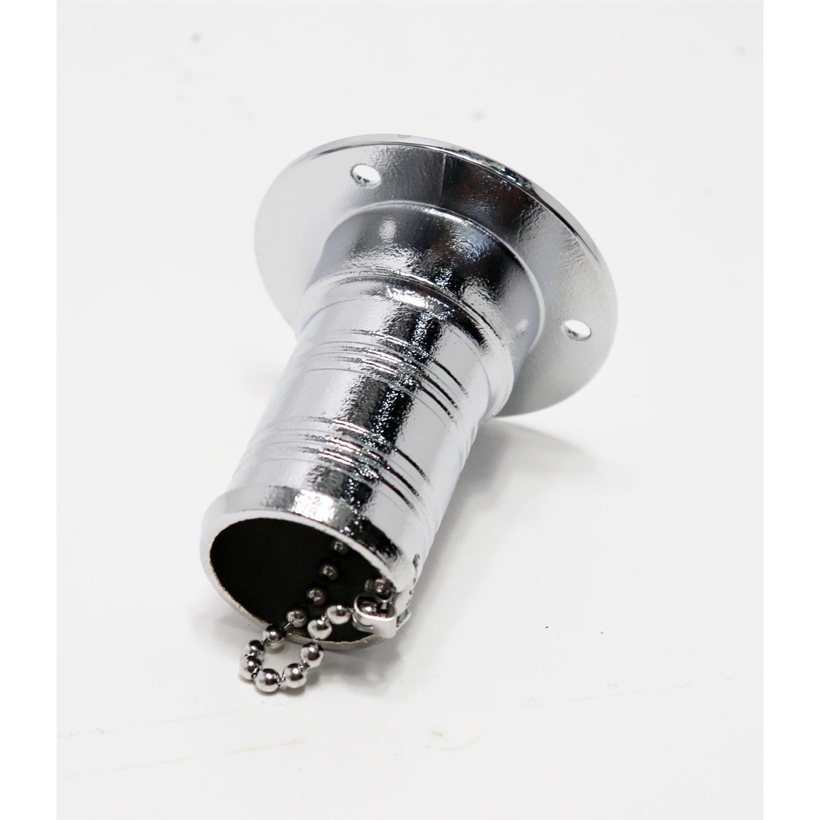 Chrome Plated Stainless Steel Flush Mount Fuel Fill