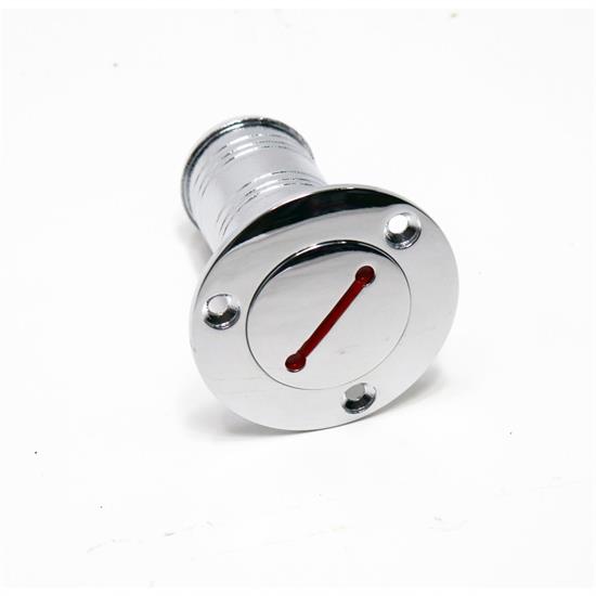 Chrome Plated Stainless Steel Flush Mount Fuel Fill